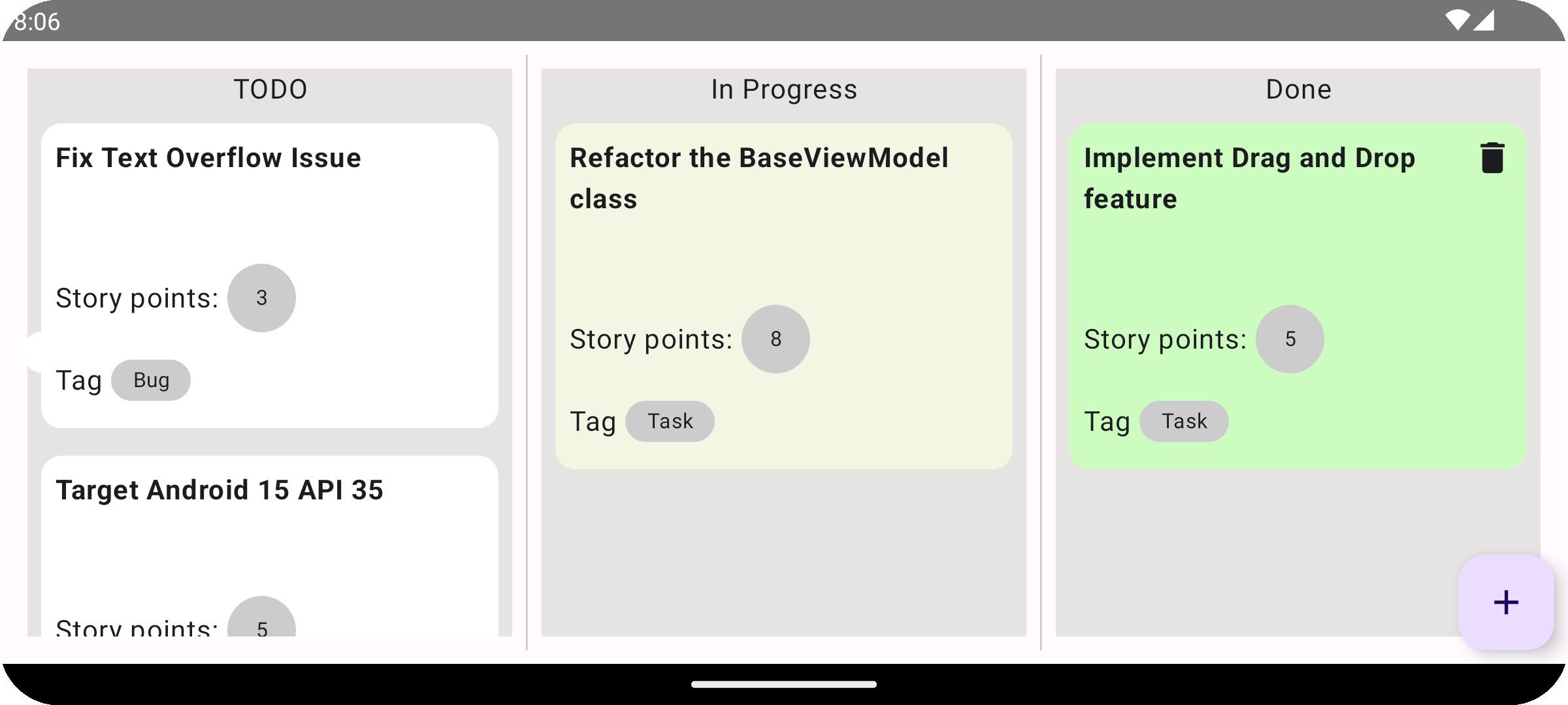 How easy is drag-and-drop in Compose?